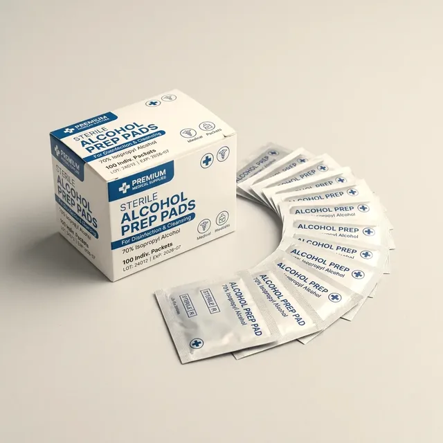 Alcohol Prep Pads research supply